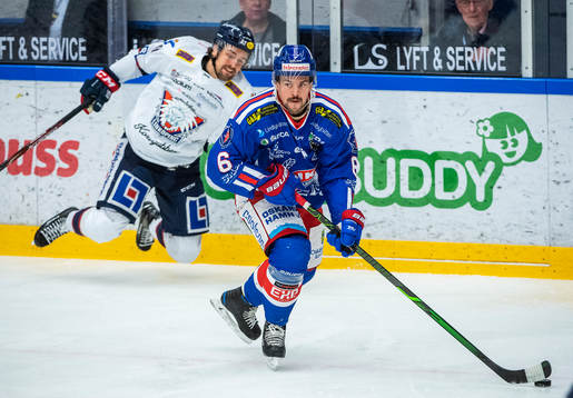 Oskarshamns Jesper Dahlroth och Linköpings Mikael Frycklund