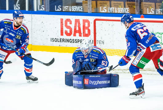 Oskarshamns målvakt Fredrik Pettersson-Wentzel