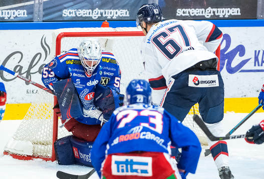 Oskarshamns målvakt Fredrik Pettersson-Wentzel och