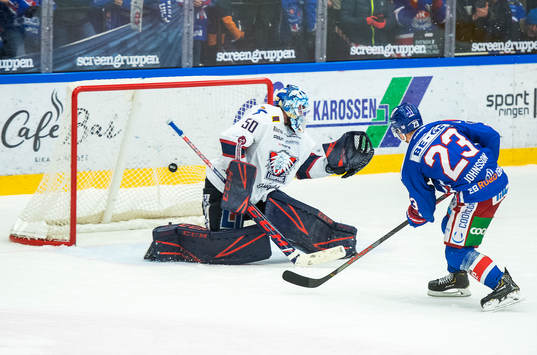 Oskarshamns Johan Johnsson avgör straffläggningen med