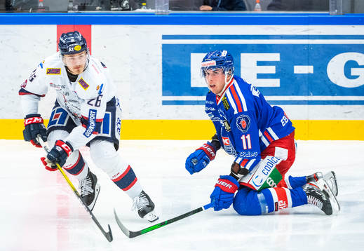 Oskarshamns Joakim Thelin och Linköpings Hampus Larsson