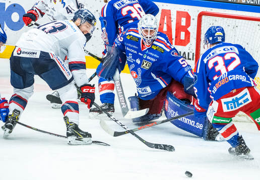 Oskarshamns målvakt Fredrik Pettersson-Wentzel och