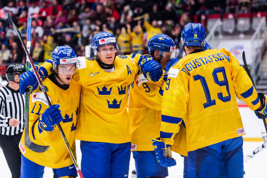 Samuel Fagemo, Tobias Björnfot, Victor Söderström and