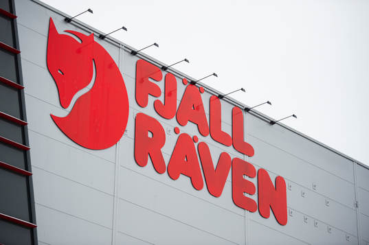 Exteriör av Fjällräven Center