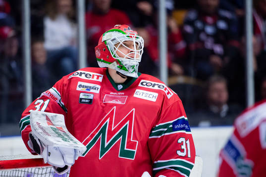 Modos målvakt Linus Lundin