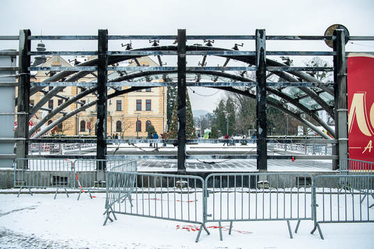General view from downtown Ustroń