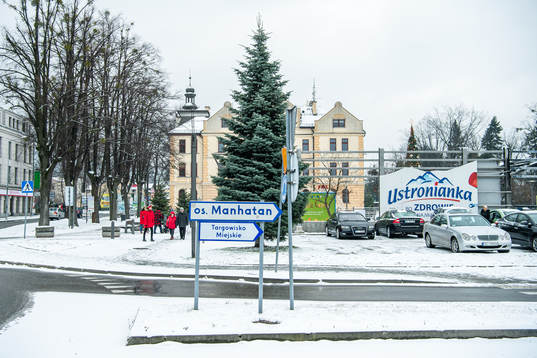 General view from downtown Ustroń