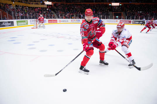 Modos Daniel Sylwander och Timrås Albin Lundin