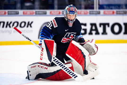 Goalkeeper Dustin Wolf of USA