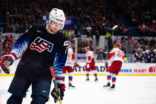 John Beecher of USA looks dejected