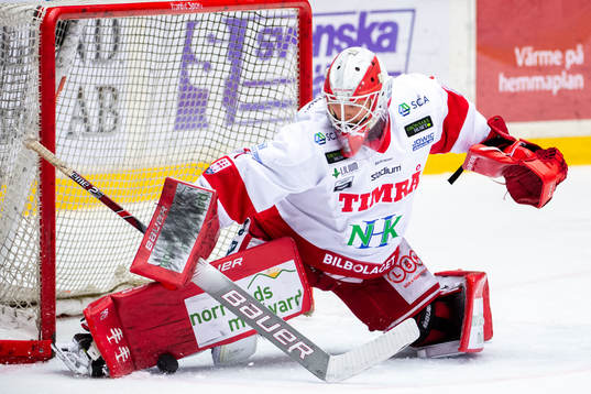 Timrås målvakt Victor Brattström