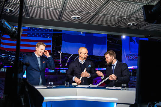 Niklas Jihde, Erik Granqvist and Per Ledin  of Swedish