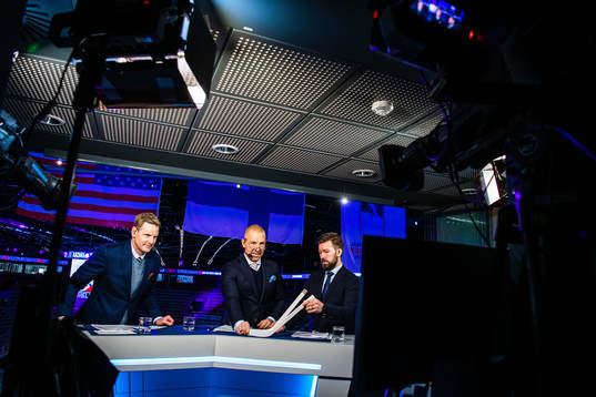 Niklas Jihde, Erik Granqvist and Per Ledin  of Swedish