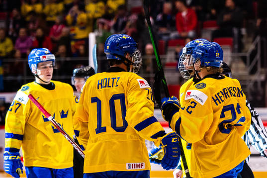 Nils Lundkvist , Alexander Holtz, Karl Henriksson  and