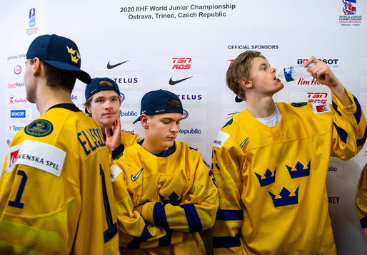 Goalkeeper Jesper Eliasson , Tobias Björnfot , Nikola
