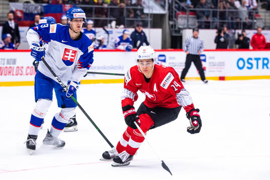 Marcel Dlugos of Slovakia and Sandro Schmid of Switzerland