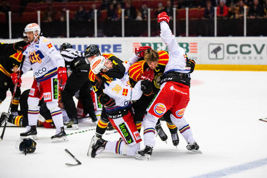 Brynäs Josef Ingman, Anton Rödin och Malmö Redhawks