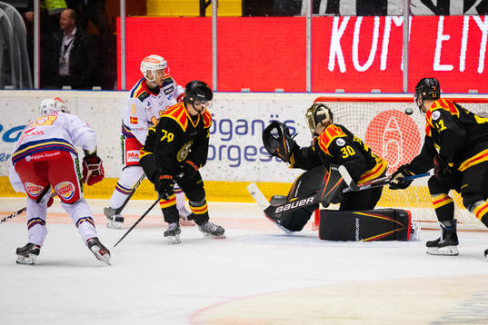 Malmö Redhawks Fredrik Händemark gör 1-3 bakom Brynäs