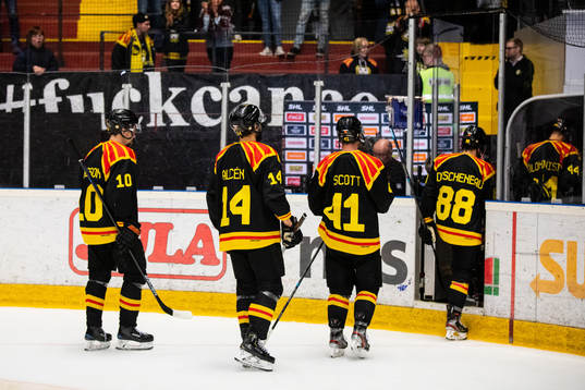Brynäs spelare deppar
