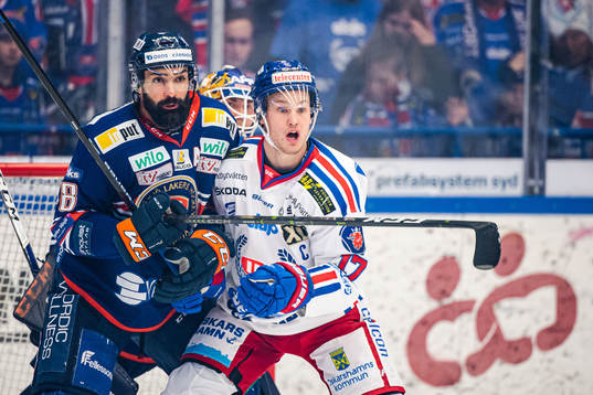 Växjös Daniel Rahimi och Oskarshamns Jonas Engström