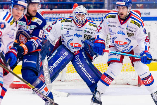 Oskarshamns målvakt Fredrik Pettersson-Wentzel