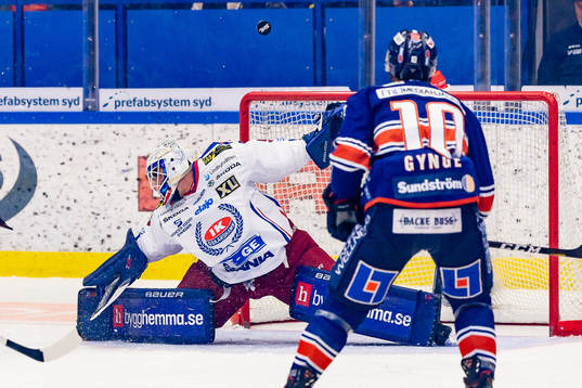 Oskarshamns målvakt Fredrik Pettersson-Wentzel