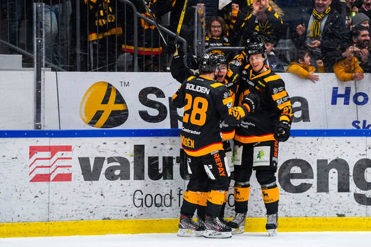 Skellefteås Jesper Frödén, Andreas Wingerli och Robin