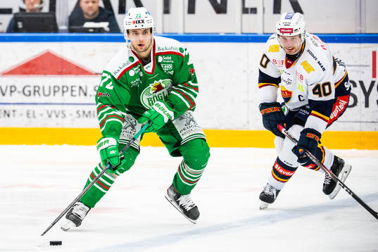 Rögles Daniel Zaar och Djurgårdens Jacob Josefson