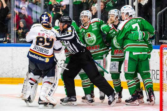 Djurgårdens målvakt Niklas Svedberg