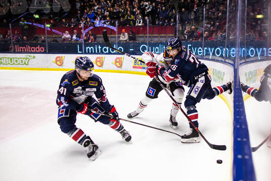 Linköpings Broc Little och Hampus Larsson