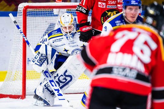 Leksands målvakt Janne Juvonen