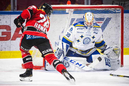 Leksands målvakt Janne Juvonen