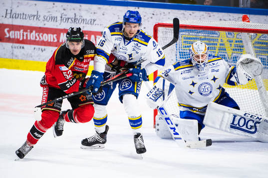 Luleås Karl Fabricius och Leksands Daniel Gunnarsson