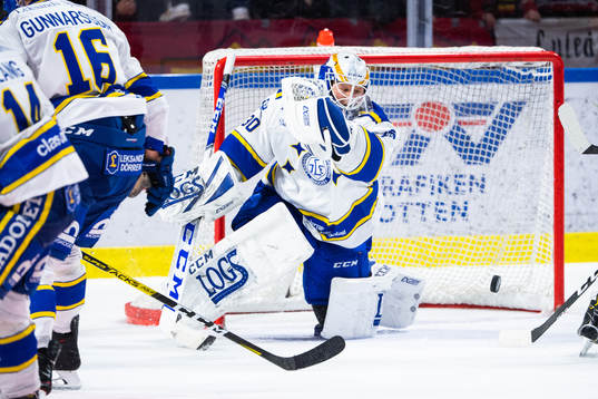 Leksands målvakt Janne Juvonen