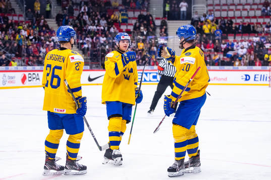 Jonatan Berggren , Victor Söderström and Alexander Holtz