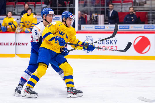 Boris Cesanek of Slovakia and Linus Nässén of Sweden