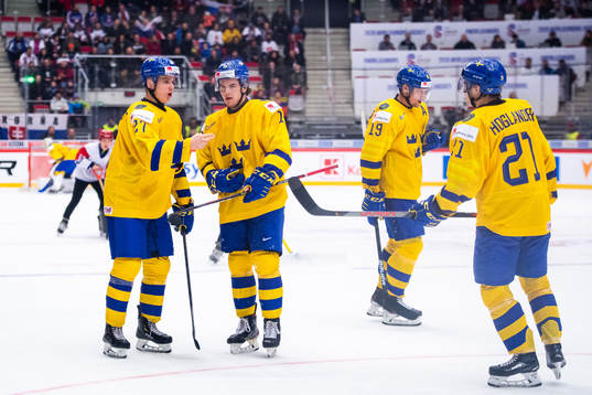 Nils Lundkvist , Samuel Fagemo , David Gustafsson and Nils