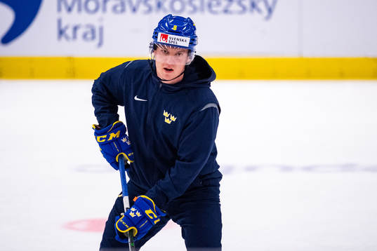 Bläddra bland fler bilder av 2020 IIHF World Junior Championship, day 7, Sweden, Practice