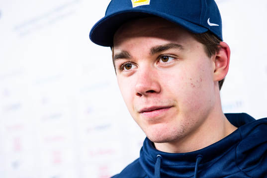 Alexander Holtz of team Sweden