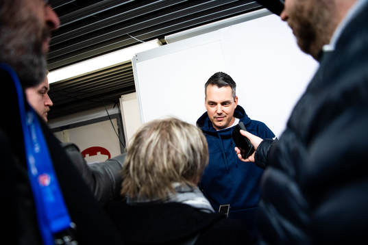 Tomas Montén, Head coach of team Sweden