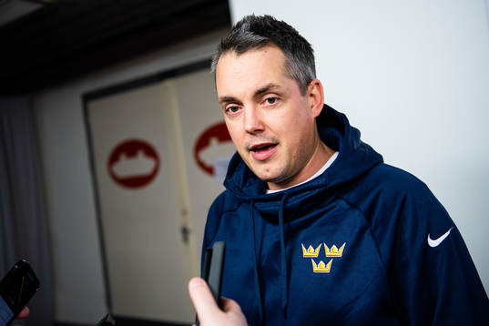Tomas Montén, Head coach of team Sweden