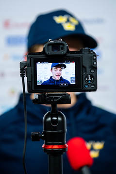 Alexander Holtz of team Sweden
