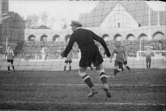 Fotboll, Finalen i Sv. Mästersk. i fotboll Sundberg gör