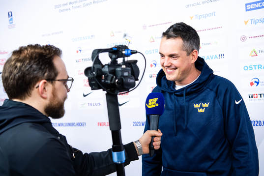 Tomas Montén, Head coach of team Sweden