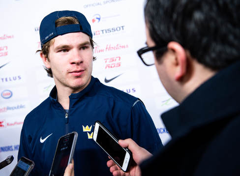 Tobias Björnfot of team Sweden