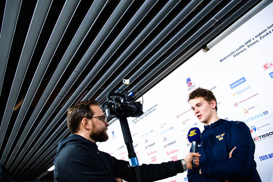 Nils Lundkvist of team Sweden