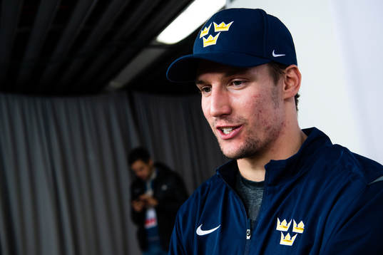David Gustafsson of team Sweden