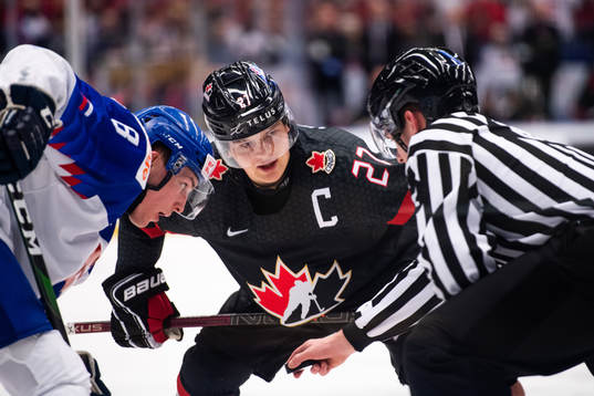 Barrett Hayton of Canada