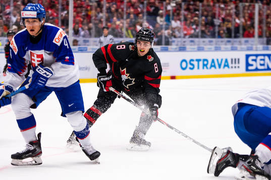 Liam Foudy of Canada