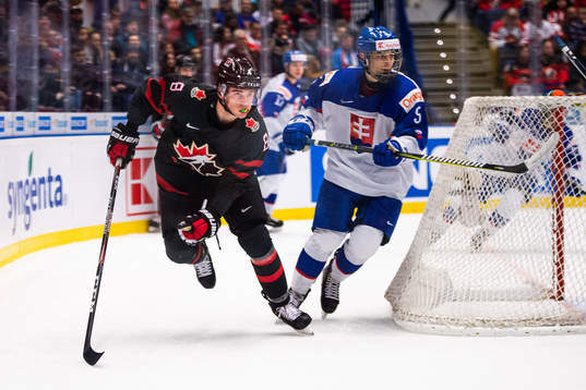 Liam Foudy of Canada